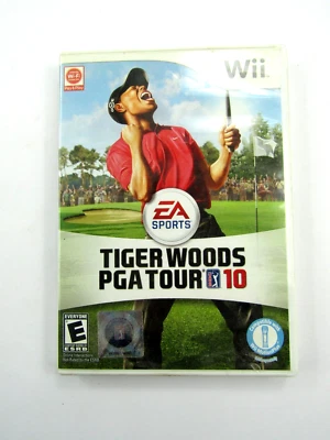 Tiger Woods PGA Tour 10 Nintendo Wii Video Game EA Sports Disc Only in Box - Image 1 of 4