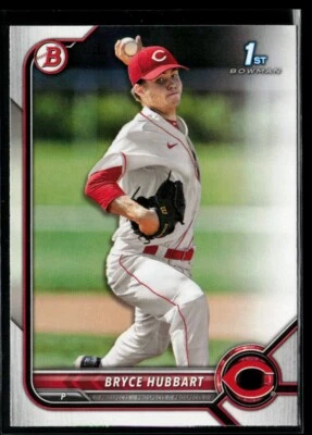 2022 Bowman Draft #BD-17 Bryce Hubbart *1st Bowman* RC - Image 1 of 2