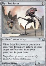 1x Myr Retriever - Foil NM, English MTG Mirrodin