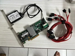 IBM ServeRAID M5015 6 Gb/s RAID Controller + BBU + 2x Mini-SAS | LSI 9260-8i - Bild 1 von 4