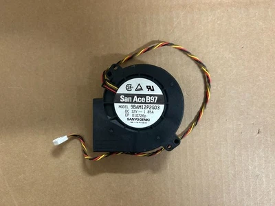 SANYO DENKI 9BAM12P2G03 Fan Blower w/ Cable 12V 1.85A - Image 1 of 4