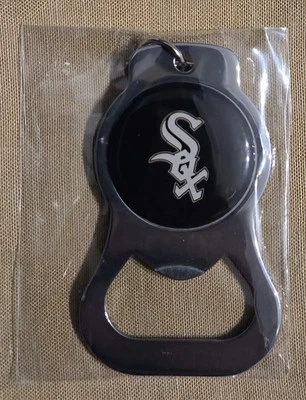 Chicago White Sox Stainless Steel Keychain Bottle Opener New Frank Thomas - Image 1 of 2