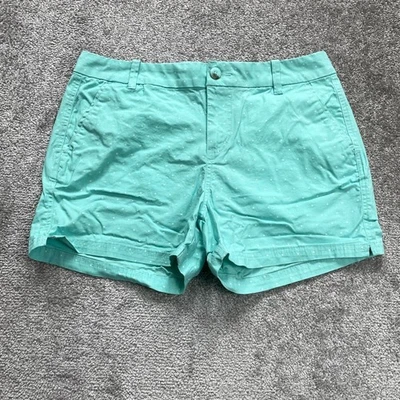 Pantalones Cortos Columbia PFG Active Para Mujer 10 Bolsillos Verdes a Lunares Exterior Informales W34 Foto 1 de 4