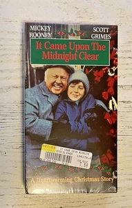 It Came Upon The Midnight Clear VHS Movie 1990 Mickey Rooney Scott Grimes SEALED - Picture 1 of 5