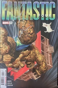 Fantastic Four MICHAEL CHIKLIS SIGNED Comic Book - EXACT VIDEO PROOF - Picture 1 of 2