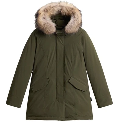WOOLRICH WOMENS ARCTIC RACCOON PARKA COAT - Image 1 of 2