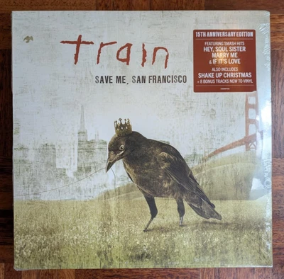 Train – Save Me, San Francisco  [15th Anniversary 2x 12" Vinyl LP] SEALED NEW - Image 1 of 2