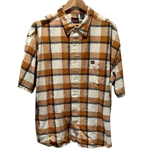 Vintage Enyce Plaid Shirt Mens 3XL Cotton Button Up Y2K Skater Hip Hop Street - Picture 1 of 8