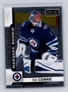 2017-18 O-Pee-Chee Platinum #196 Eric Comrie RC Winnipeg Jets - Picture 1 of 2