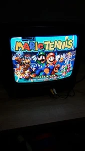 Daewoo 13" CRT Color TV Retro Gaming Television DTQ-13V1FC Front & back AV Ports - Picture 1 of 16