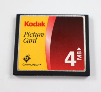 Kodak Genuine 4MB Picture Card CF Compact Flash Memory Card - Image 1 of 3