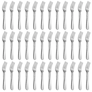 36-Piece Dinner Forks Set, 7.1 Inches Stainless Steel Forks Silverware, Durab... - Picture 1 of 6