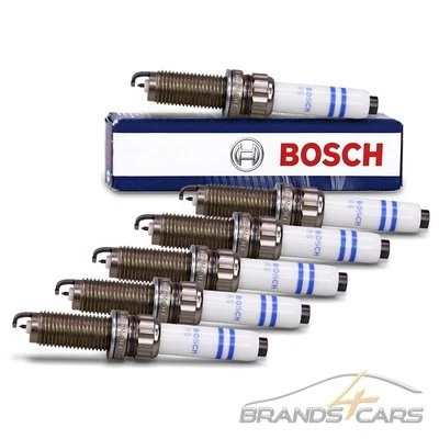 6x BOSCH ZÜNDKERZE FÜR BMW 1-ER F20 2-ER 3-ER F30 4-ER F32 5-ER G30 X3 X4 MINI - Bild 1 von 4