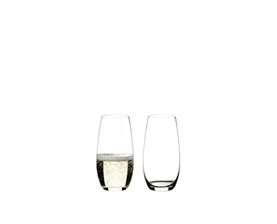 Authentic RIEDEL Champagne Glass Pair Set Riedel Eau Champagne 264ml Clear - Image 1 of 4