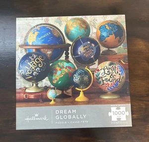 NEU Hallmark Dream Global 1000-teiliges Puzzle Dream Global versiegelt  - Bild 1 von 6