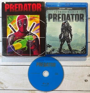 Predator (Blu-Ray 1987) With RARE Deadpool Slipcover Arnold Schwarzenegger - Picture 1 of 1