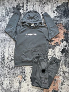 Grey Nike AirMax XS Men’s Full Tracksuit Set - Picture 1 of 10