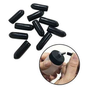 10x Airbrush Bottles Caps for Siphon Adapter Lids - Picture 1 of 9