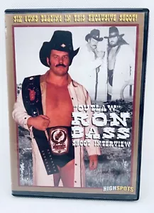 Ron Bass Outlaw Shoot Interview DVD Highspots WWF Japan Florida Pro Wrestling - Picture 1 of 3