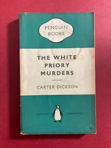The White Priory Murders by Carter Dickson, Penguin Crime No. 811, 1954 Reprint - Picture 1 of 16