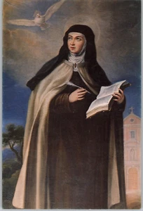 Art Card Print 6"x4" Saint Teresa (Francisco Rizi - 1674) - Bild 1 von 2