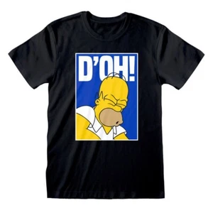 Official The Simpsons T-Shirt – D’oh Homer Catchphrase Retro Cartoon Gift Tee - Picture 1 of 7