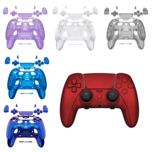 Full Set Housing Shell Buttons Touchpad Cover Trim Shell For PS5 Edge Controller - Picture 1 of 89