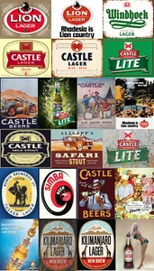 Afrika Löwenburg Windhoek Lager Bier Bar Bilder Höhle Metalltafeln - Bild 1 von 23