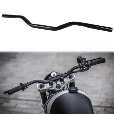 Motorcycle 1" 25mm Drag Bar Handlebars Bars For Harley Sportster 883 1200 Bobber - Imagem 1 de 4