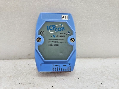 ICP Das USA I-7188E2 Ethernet To Serial Port Konverter [ Kein Anschluss - Image 1 of 4