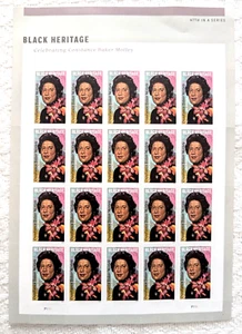 USPS 2024 Black Heritage Constance Baker Motley Sheet of 20 Stamps - (NEW) - Picture 1 of 4