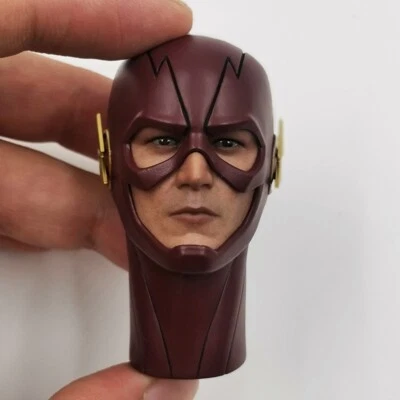Máscara Cabeza Esculpida HT TMS009 Hot Toys 1/6 Figura The Flash Accesorios Coleccionables Foto 1 de 3