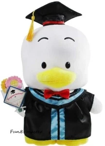 Figura de peluche de 13,5" Sanrio Ahiru no Pekke pato graduación animal de peluche muñeca de juguete - Imagen 1 de 2