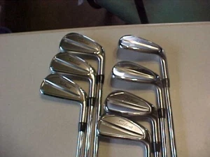 TITLEIST T200iii 4-PW IRONS AMT BLACK STIFF 4 5 6 7 8 9 PW  T200 GEN 3 +3/4 INCH - Picture 1 of 17