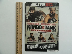 ELITE XC KIMBO VS TANQUE - TARJETA DE RESPALDO DE VIDEO DE GRAN ÉXITO 5"X8" - SIN PELÍCULA - Imagen 1 de 3