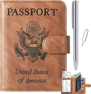 Reisepasshülle Brieftasche wichtige Reiseartikel Reisebrieftasche aus Leder