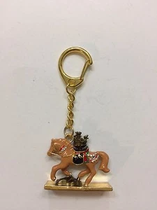 Feng Shui Brown Tribute Horse Amulet Keychain USA Seller - Picture 1 of 1