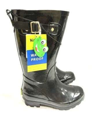 Bota impermeable Western Chief Classic alta para niños negra talla 11 M juvenil Foto 1 de 4