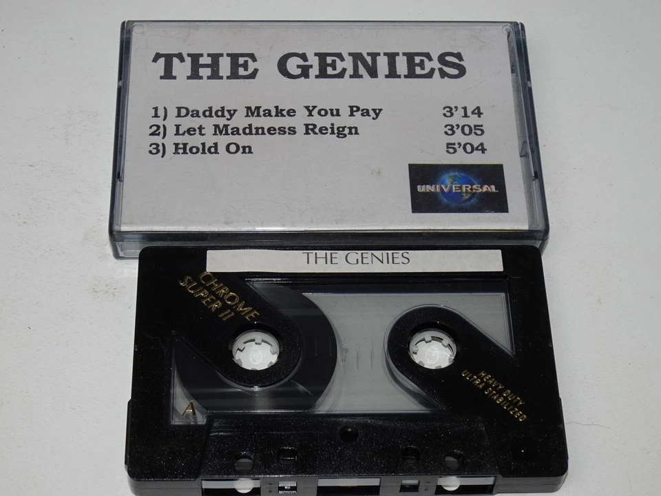The Genies:  Daddy Make You Pay  orig UK  PROMO PRE RELEASE   Cassette - Image 1 of 1