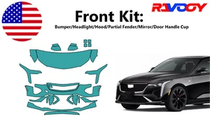 For Cadillac CT4 Sport V 2020-2025 Front Paint Protection Film PreCut PPF Kit - Picture 1 of 7