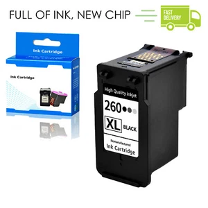 1PK PG-260XL Black Ink Cartridge For Canon PIXMA TS5320 TS6420 TR7020 Printer - Picture 1 of 18