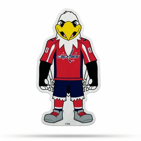 NEW WASHINGTON CAPITALS PREMIUM MASCOT PENNANT FANION SHAPE CUT LICENSED Cover