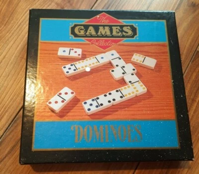 VINTAGE THE GAMES COLLECTION HI QUALITY DOMINOES COMPLETE LOVELY CONDITION 1997 - Image 1 of 4