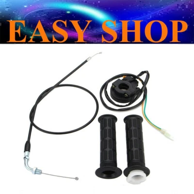 Twist Throttle Grip Kill Switch For 66cc 80cc 100cc Motorized Bicycle Push Bike - image 1 of 4