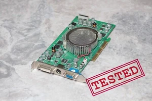 AGP 8x MANLI nVIDIA GeForce FX5900ZT 128MB/256bit GDDR DVI+TV Graphics Card - Picture 1 of 10