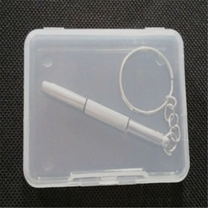 20 Pcs Clear Storage Box Rectangle Container Plastic Earplugs Bead Jewelry Case - Picture 1 of 8