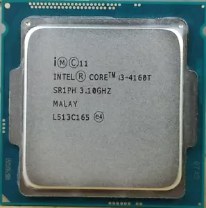 Intel Core i3-4160T 3.10GHz Dual-Core CPU Processor SR1PH LGA1150 CPU Processor - Picture 1 of 2