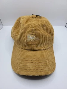 Cappello berretto in velluto a coste carbone marrone pesca outdoor strapback  - Foto 1 di 12