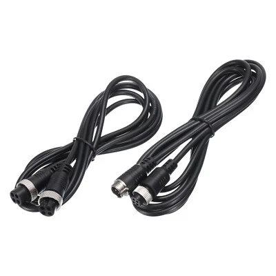 2uds 4 Pin GX12 Macho/Hembra Cabeza GX16 Doble Hembra Cabeza Eléctrico Cable 2m - Imagen 1 de 4