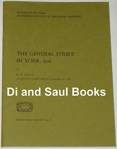 GENERAL STRIKE IN YORK 1926 Trade Unions Local History Working Class Labour - Imagen 1 de 1